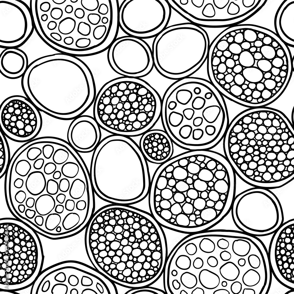 Vector pattern. Stylish structure of natural cells Vector pattern. Stylish structure of natural cells