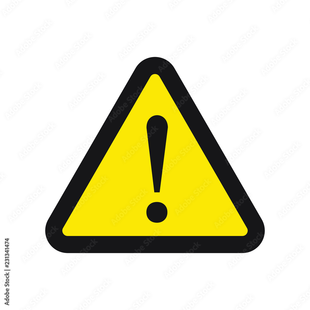 Danger sign, warning sign, attention sign, hazard sign, vector illustration Danger sign, warning sign, attention sign, hazard sign, vector illustration