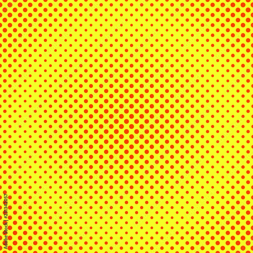 Halftone background, Red and yellow Halftone background, Red and yellow