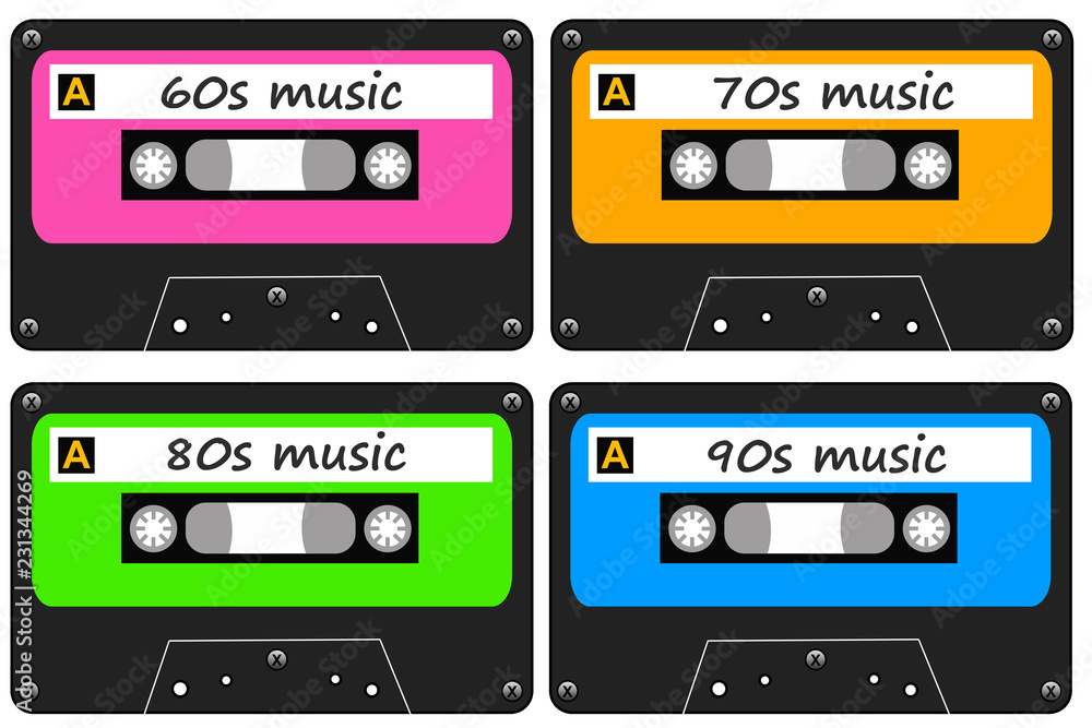 retro music cassettes retro music cassettes