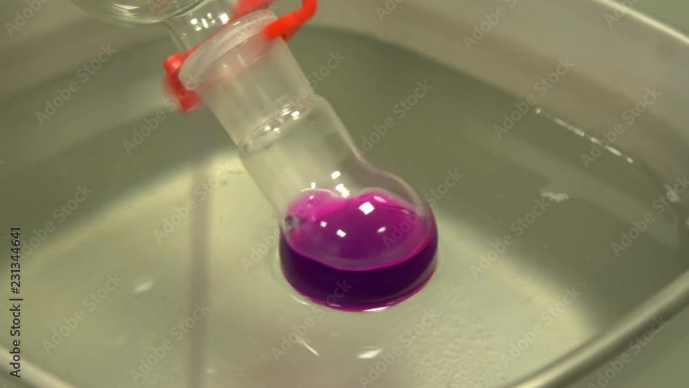 Rotating Lab Flask Scientific instrument and equipment rotating flasks, vessel test tubes ...