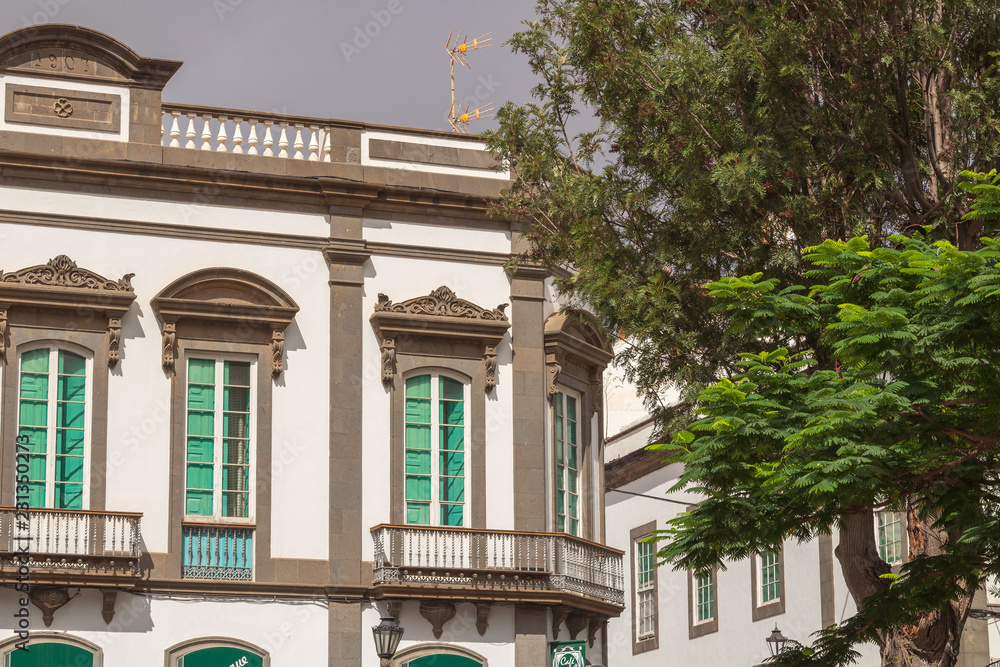 Obraz premium Malerische Fassade