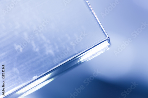 Plastic transparent piece