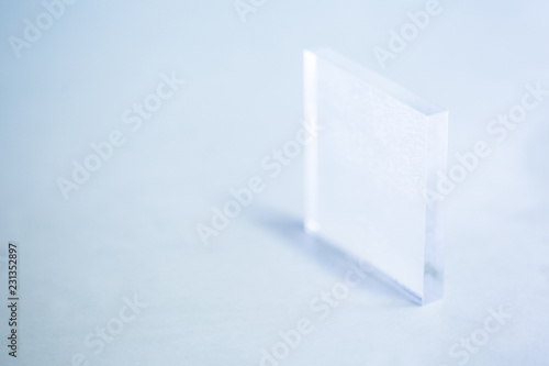 Konstfotografi Plastic transparent piece