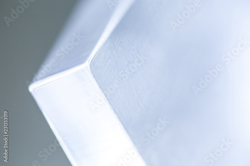 Plastic transparent piece