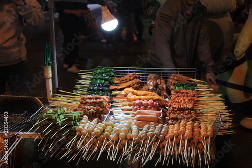 Street food in Night market Da Lat, Vietnam