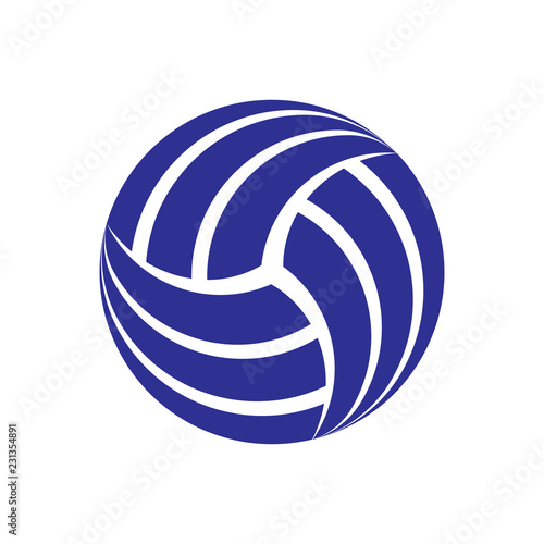 Volleyball background symbol