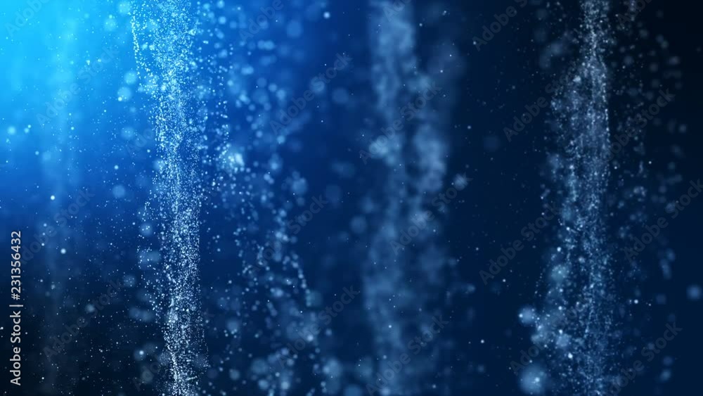 Seamless loop,blue background, digital signature with wave particles, sparkle, veil and space with depth of field. The particles are white light lines.
Seamless loop,blue background, digital signature with wave particles, sparkle, veil and space with depth of field. The particles are white light lines.