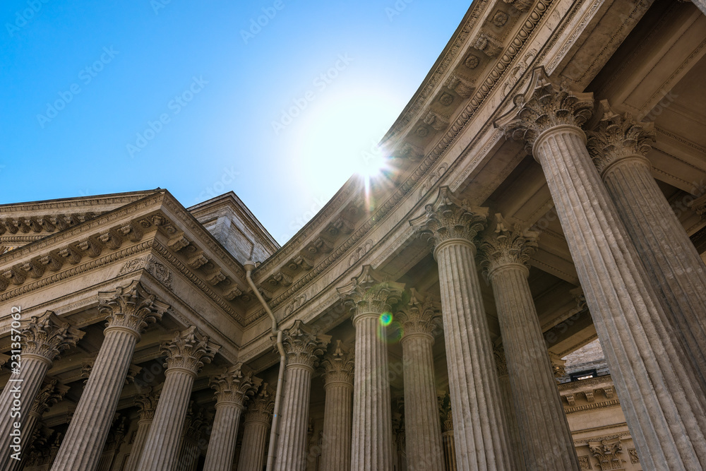Naklejka premium Kazan Cathedral in Saint Petersburg