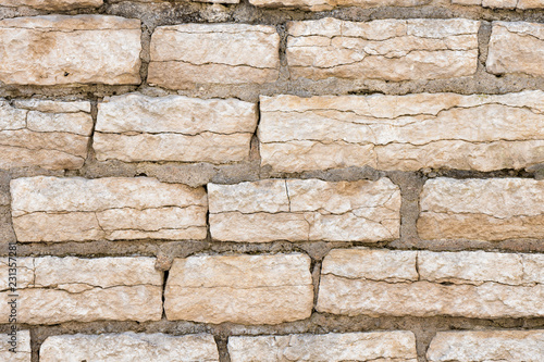Brick wall  close up