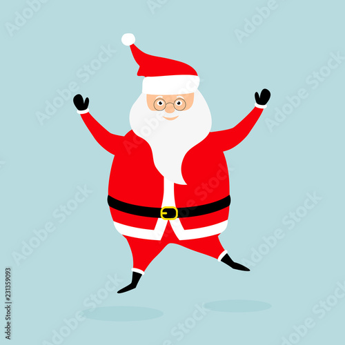 Santa Claus Jumping