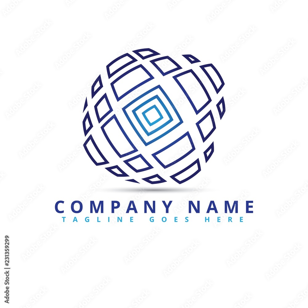 3D colorful arch circle logo design inspiration logo design inspiration. Easy to modify logo with layered vector. 3D colorful arch circle logo design inspiration logo design inspiration. Easy to modify logo with layered vector.