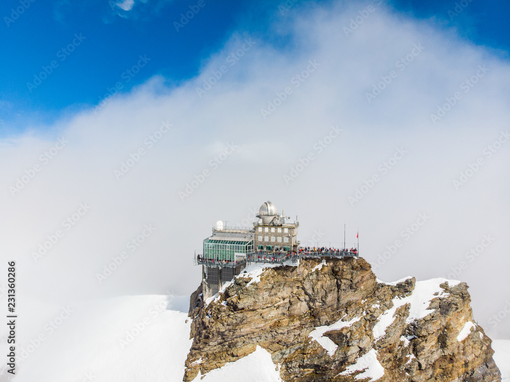 Obraz premium Jungfrau top of europe