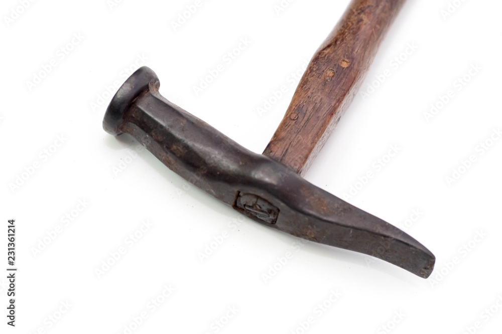 Fototapeta premium hammer on white background