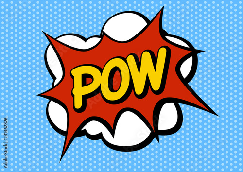 pop art comic speech bubbles vector , cartoon illustrations / sticker / pop wow smash pow