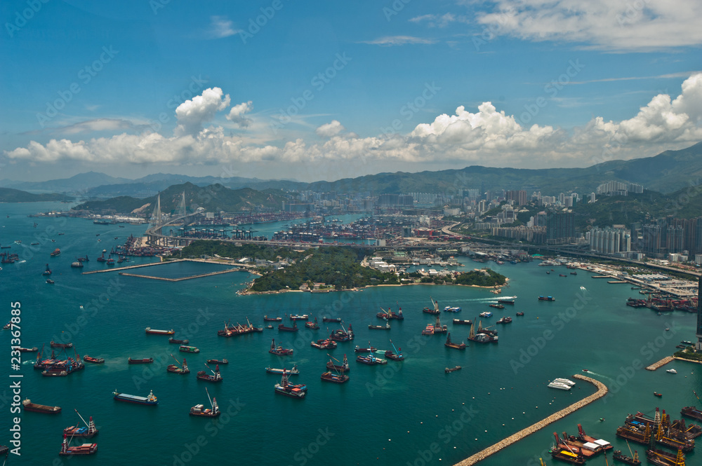 harbour of Hong Kong