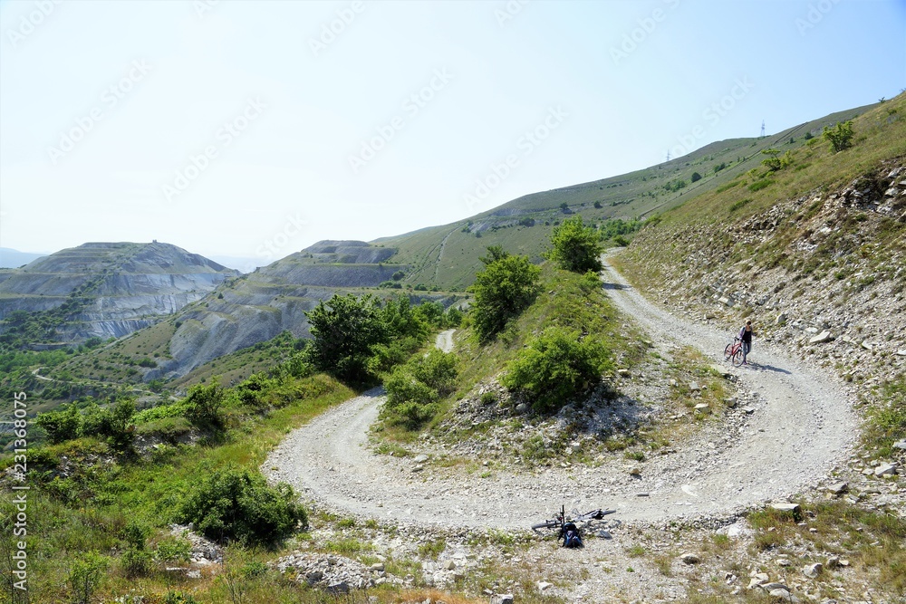 Fototapeta premium road in the mountains