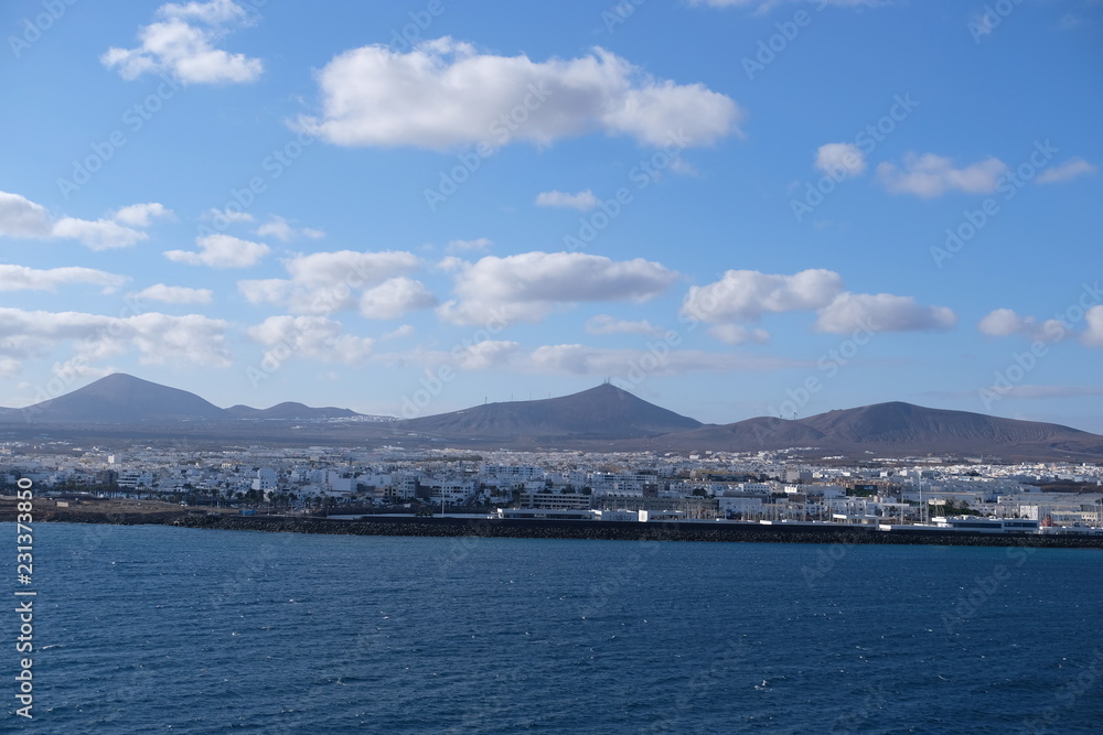 Vulcanic landscape of Lanzarote