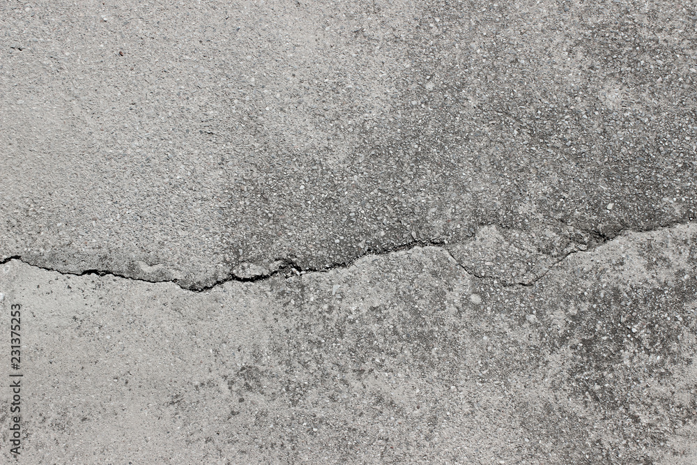 Asphalt surface detail horizontal background uneven with crack fracture Asphalt surface detail horizontal background uneven with crack fracture