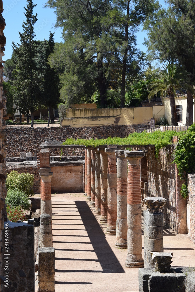 Ruinas romanas, Mérida, España Ruinas romanas, Mérida, España