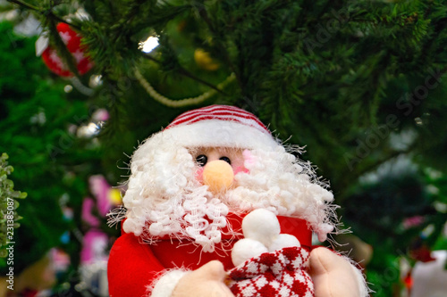 Wallpaper Mural Santa Claus, a toy with gifts in their hands. Torontodigital.ca