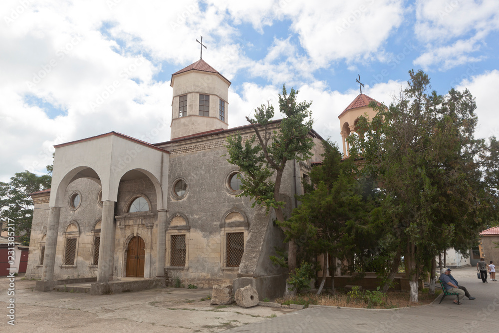 Armenian Church of Surb-Nikogayos or St. Nicholas the Wonderworker in the resort town of Evpatoria, Crimea, Russia Armenian Church of Surb-Nikogayos or St. Nicholas the Wonderworker in the resort town of Evpatoria, Crimea, Russia