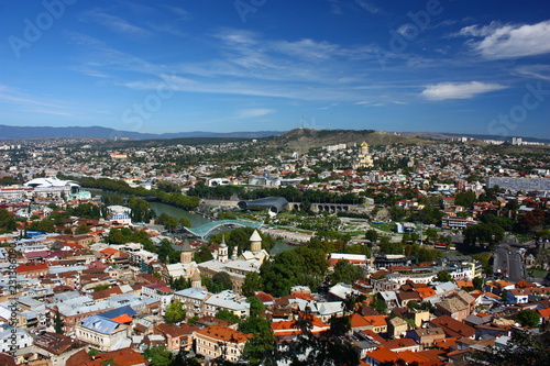Blick auf Tiflis-Georgien
