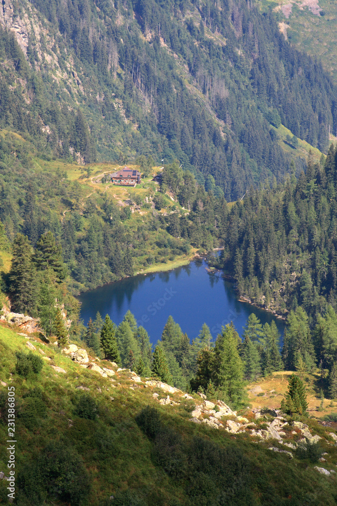Landscape of Lower Tauern (Niedere Tauern), Alps, Austria