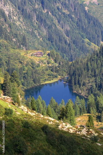 Obraz na płótnie Landscape of Lower Tauern (Niedere Tauern), Alps, Austria w salonie