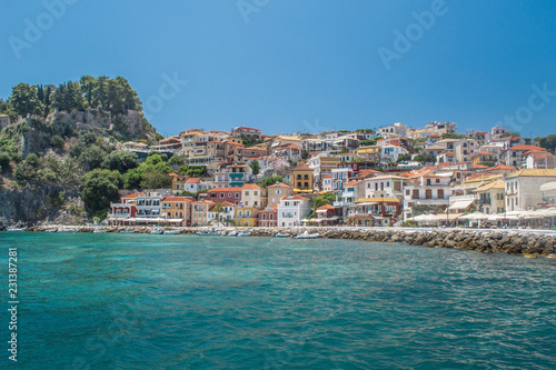 greece parga - a tourist paradise in Greece   photo