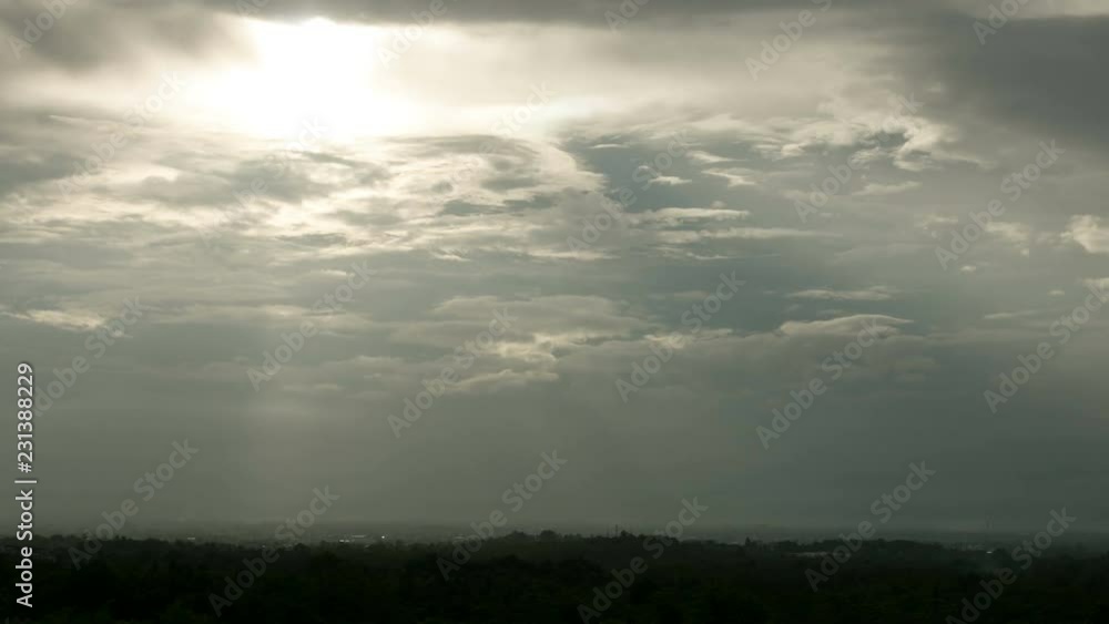 Timelapse colorful dramatic sky with cloud at Sunrise Timelapse colorful dramatic sky with cloud at Sunrise