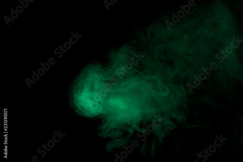 Green smoke texture