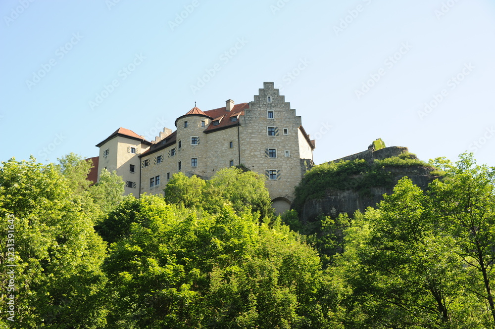 Obraz premium Burg Rabenstein in der Fränkischen Schweiz
