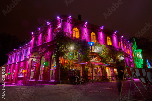Recklinghausen Altstadt bei Nacht