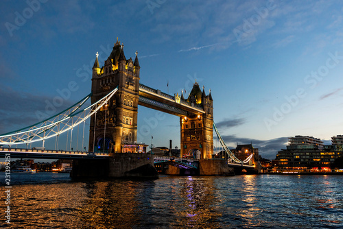 London Tower Bridge - Illuminated