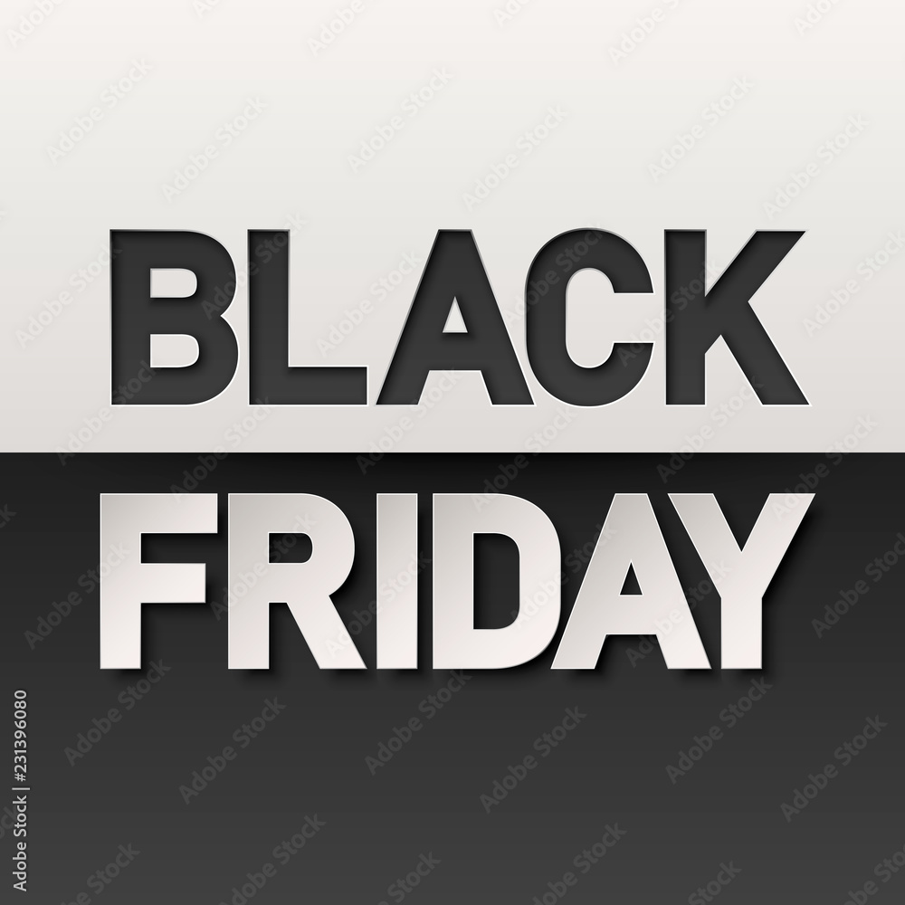 Black friday sale banner layout design. Vector EPS10. Black friday sale banner layout design. Vector EPS10.