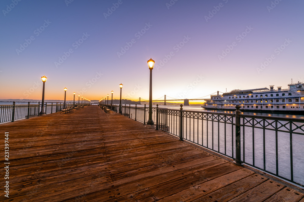 San Francisco Sunrise from Pier 7