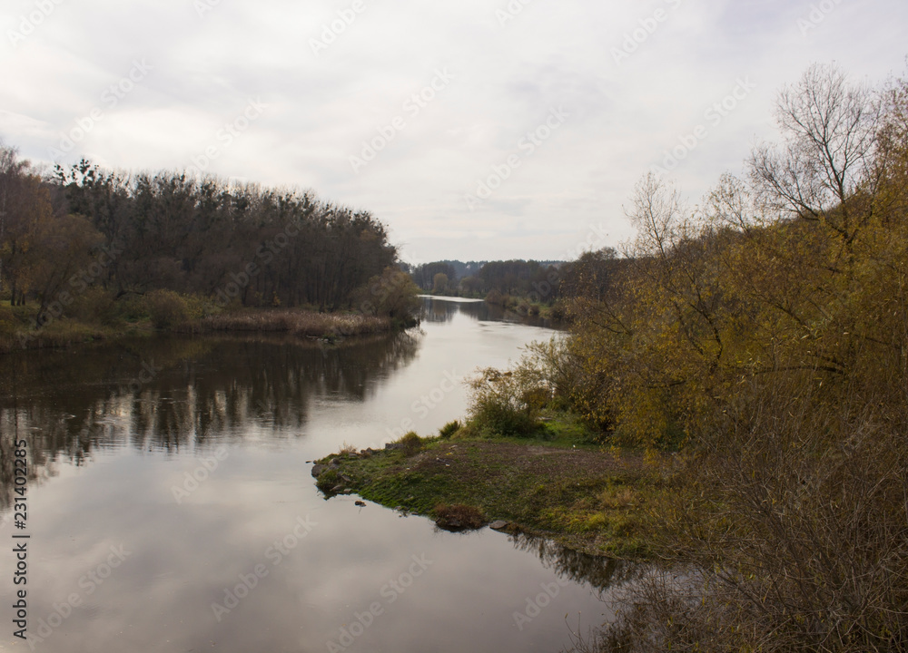 lake in autumn