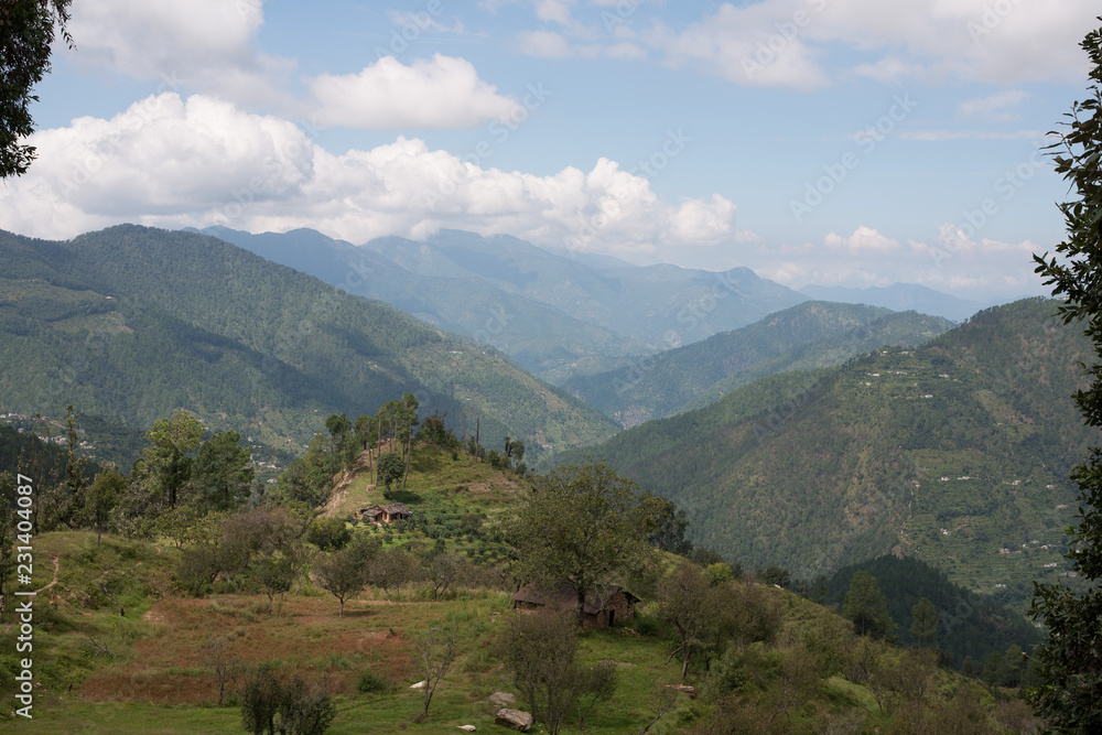 View From Bhimtal Road, Nainital, Uttarakhand, India