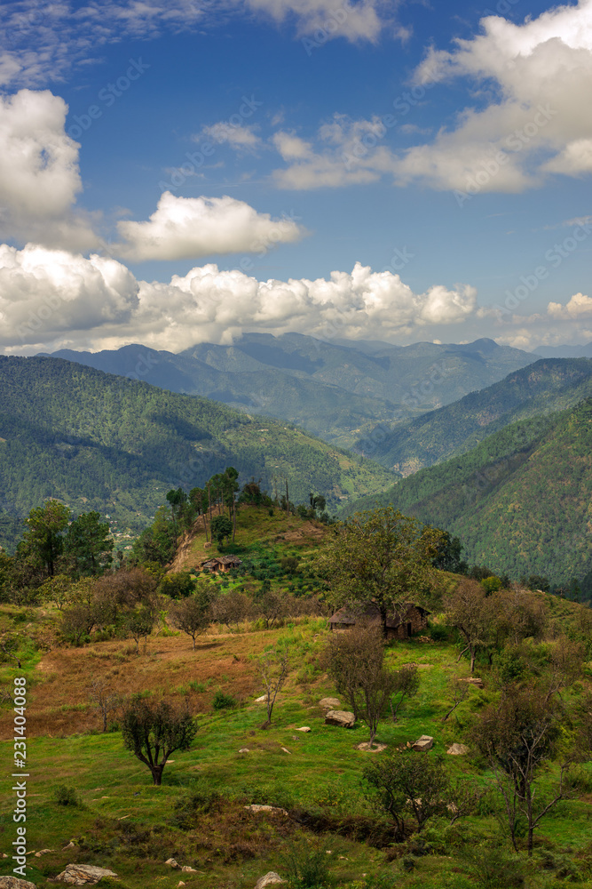 View From Bhimtal Road, Nainital, Uttarakhand, India