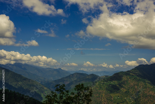 View From Bhimtal Road, Nainital, Uttarakhand, India