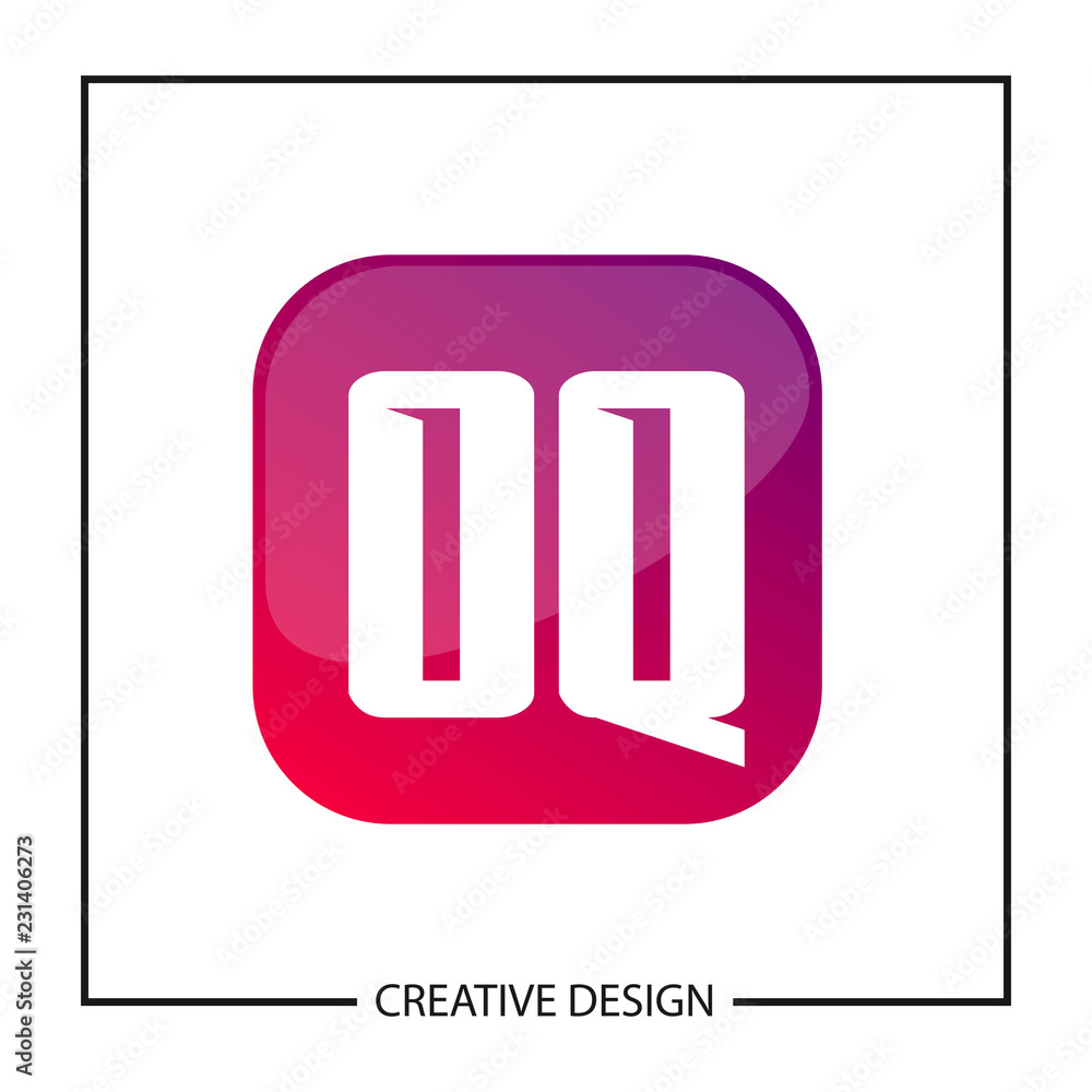 Initial Letter OQ Logo Template Design Vector Illustration Initial Letter OQ Logo Template Design Vector Illustration