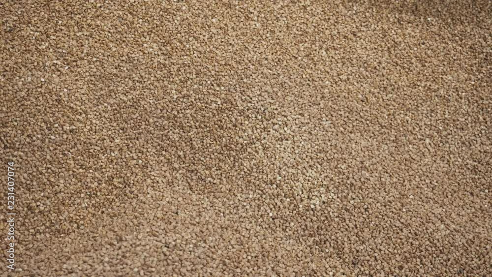 Fresh organic buckwheat in the supermarket. Can be used as background. Fresh organic buckwheat in the supermarket. Can be used as background.