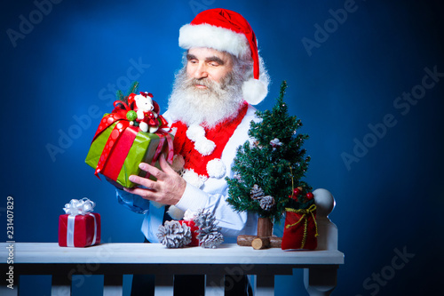 Saint with gifts for the Ne...
