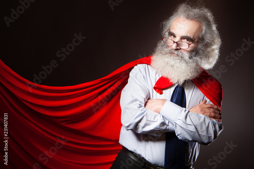 Grandpa is a superhero. Eld...
