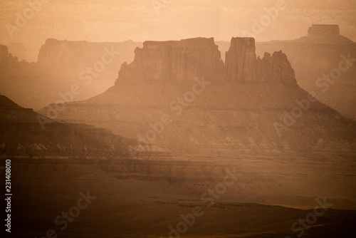 Sunset in Canyonlands National Park photo
