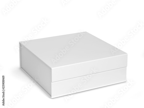 Blank box package