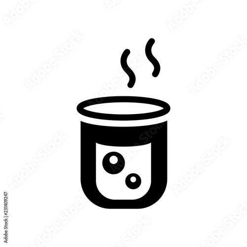 Hot water icon. Trendy Hot water logo concept on white background from cleaning collection
