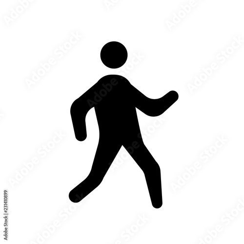 alive human icon. Trendy alive human logo concept on white background from Feelings collection