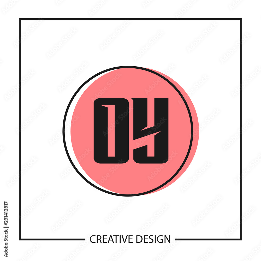 Initial Letter OY Logo Template Design Vector Illustration Initial Letter OY Logo Template Design Vector Illustration